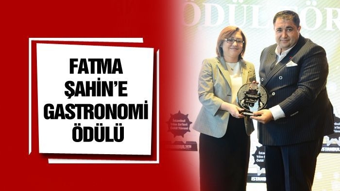 Fatma Şahin'e gastronomi ödülü