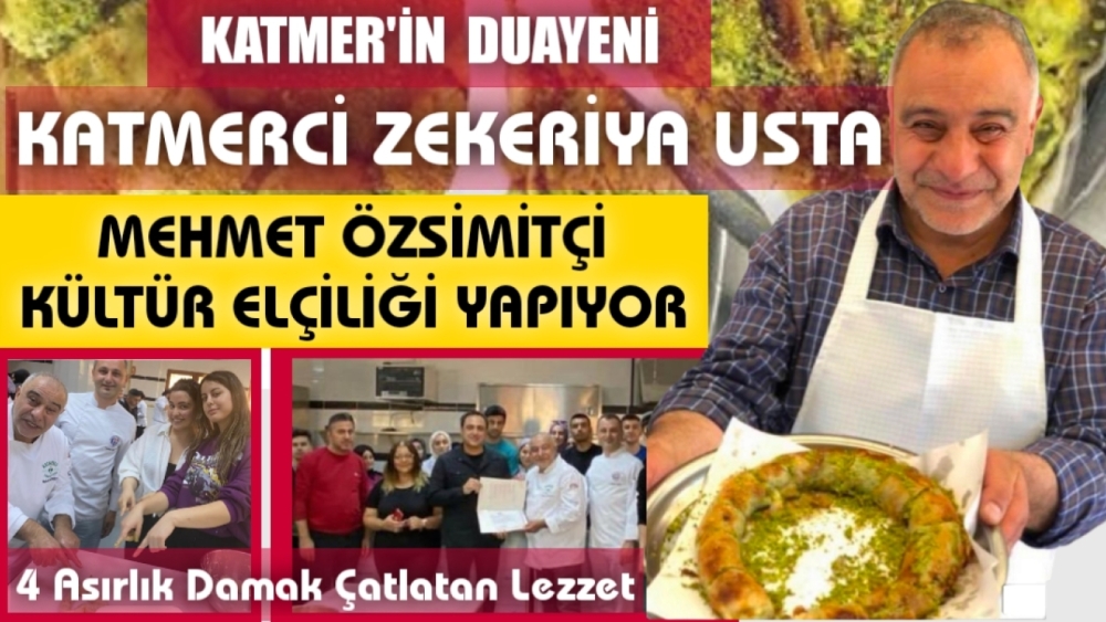 KATMER'İN  DUAYENİ KATMERCİ ZEKERİYA USTA