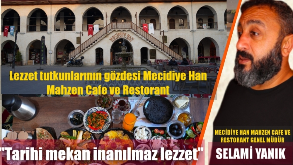 MECİDYEHAN MAHZEN CAFE RESTORANT'DAKİ BU LEZZET AKLINIZI ALACAK