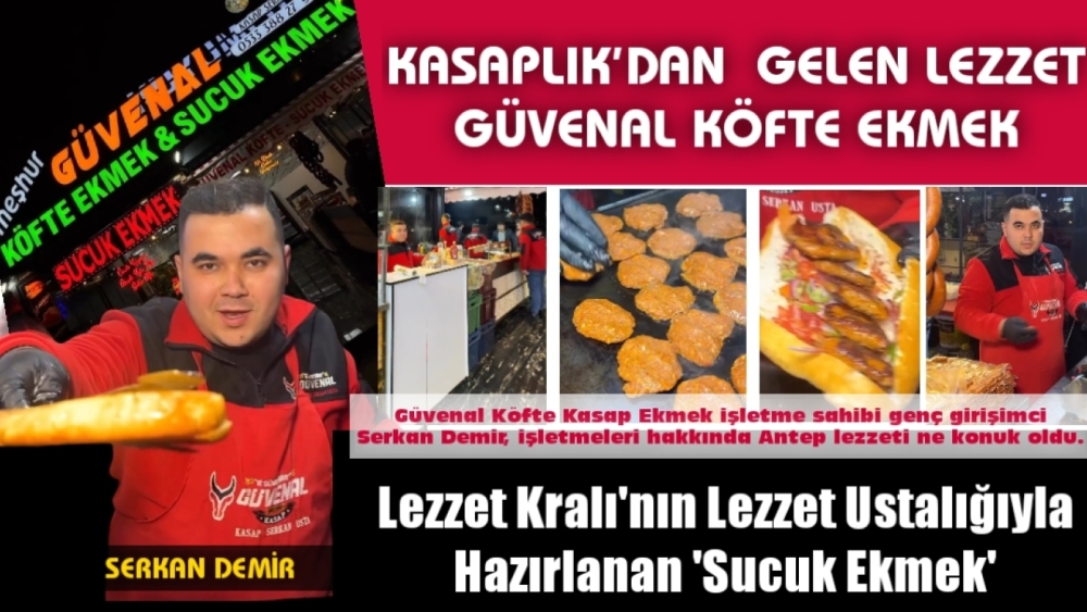 KÖFTE SUCUK EKMEK'İN ADRESİ:GÜVENAL