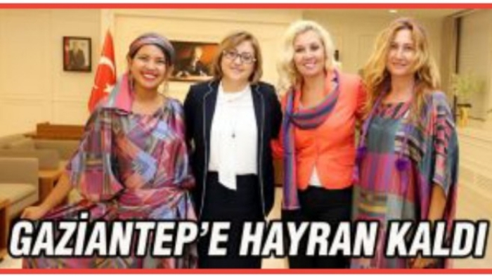 Ünlüler Gaziantep’e Yemeklerine hayran kaldı